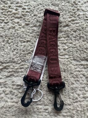 NWT Baggu Japan Attachable Shoulder Strap in Mahogany